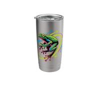 Graffiti Style Art Frog Toad Frogs Stainless Steel Insulated Tumbler