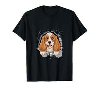 Graffiti Wall Art English Cocker Spaniel T-Shirt