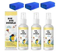 Graffiti Wall Cleaner, Fast-Acting Wall Cleaning Spray, Safe Walls Stain Remover, Removes Pencil, Sketch Pen, Crayon, Marker, Watercolor, Easy to Use (3pcs)