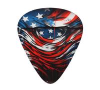 Graffiti walls Stylish and durable guitar picks, three types of thin, medium and heavy guitar picks (12 pieces), suitable for guitar, bass, electric guitar, ukulele,