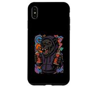 Graffiti Werewolf Tagger Sprayer With Spray Cans Case for iPhone XS Max