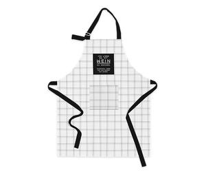 Grafik-Werkstatt Cooking Apron | Apron with Funny Saying | Wine, White