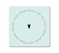 Grafik Werkstatt Funny Cork Coaster | Zum Wohl