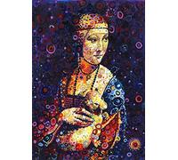 Grafika Jigsaw Puzzle 1500 pieces - Leonardo da Vinci: Lady with an Ermine, by Sally Rich