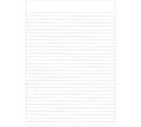 Grafix 10 X Graffico Recycled Memo A4 Pad Feint Ruled 160 Pages