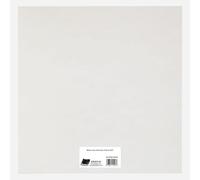 Grafix 6 x 6 inch Medium Weight Chipboard, 25 pieces, White