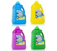 Grafix Bubble Solution Mega Refill Pack | 4 x 1.8L = 7.2L Total | Bubble Mixture for Machines, Guns & Wands | Family Garden Fun