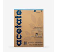 Grafix : Clear Acetate Pad 11x14in .003in : 25 Sheets