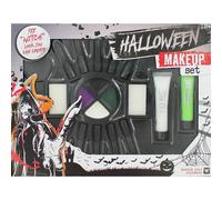 Grafix Halloween Make Up Set With Fake Nails Witch Grafix Multicolor