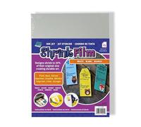 Grafix Inkjet Printable Shrink Film, White Opaque, 8.5 x 11 in, Pack of 15