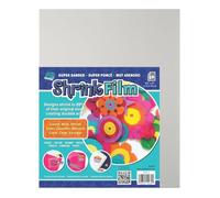 Grafix KSF50-S Sanded Shrink Film, 8-1/2 x 11 Inches, Pack of 50, White