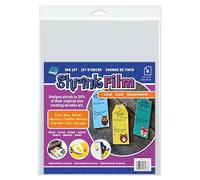 Grafix Inkjet Shrink Film 8.5X11 Clear 6/Pack
