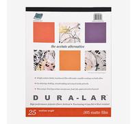 Grafix Matte .005 Dura-Lar Film, 14-Inch by 17-Inch, 25 Sheets, Model: P05DM1417