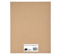 Grafix Medium Weight Chipboard Assorted 8.5"x11" 15/Pkg, Paper, Multicolor, 8.5"x11"x0.06"