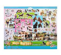 Grafix Mega Sticker Set Horses with 500 Stickers