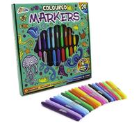 Grafix Neon Markers 20 Pack Grafix Multicolor