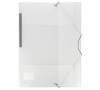grafoplás 04801200-carpeta Transparent A4 Plastic with Elastic and 3 Flaps