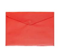 Grafoplás 04872251 - Folders on Plastic Foolscap Size - 12 Units Red