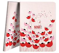 Grafoplás 1332174 Nina and Other Little Things Collection, 30 Transparent Covers, Opaque Polypropylene, Poppies, A4
