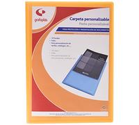 grafoplas 1431552 - Folder 20 Sleeves, Foolscap, Tapas PP, Orange