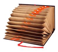 Grafoplás 2921010 Pokf Folder Accordion, Black, 1/4