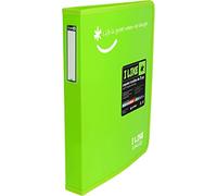 Grafoplás 30121621. A4+ Ring Binder, Green, 4 Rings 25 mm, Polypropylene, Like Smile