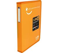 Grafoplás 30121655. Ring Binder A4+, Mandarin, 4 Rings 25 mm, Polypropylene, Like