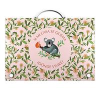 Grafoplás 37402429 School Case with Handle, Polypropylene, Wise Planet Collection, Koala
