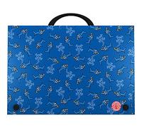 Grafoplás 37402433 School Case with Handle, Polypropylene, Katuki Saguyaki Collection, Shark