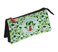 Grafoplás 37540695. Three Compartment Pencil Case, Wise Planet Collection, Mono, Size: 23.5 x 12 x 14 cm