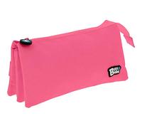 Grafoplás 37545454 Three Compartment Case, Pink, 23.5 x 12 x 14 cm, Bits & Bobs