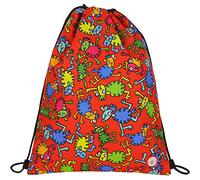 Grafoplás 37610579 Drawstring Bag with Exterior Zip Pocket Katuki Saguyaki Yarn