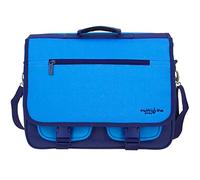 Grafoplás 37651430 Mochiband Multiline Messenger Bag, Blue, 37.5 x 28 x 13.5 cm