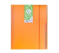 Grafoplas 39425052 - Folder, 50 Pockets, in & Out System, A4, Orange