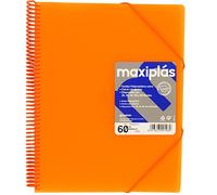 grafoplás 39836052-carpeta Orange 60 Pockets A4 with Envelope, with Spiral