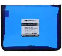 Grafoplas 4800630 - Writing Case with Zip, Blue, A4 +