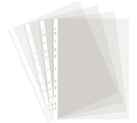 Grafoplás 5577200 Box of 100 Perforated Pockets, A4, Standard Polypropylene, Orange Leather, 11 Drill