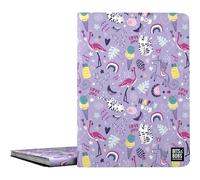 Grafoplas - Bits&Bobs Happy Plastic Folder, A4 Size, 30 Transparent Polypropylene Sleeves, Flexible and Waterproof Covers, Perfect for Filing School and Office Supplies