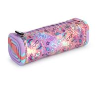 Grafoplás bits&Bobs Silicone School Case Silicone Shiny bits&Bobs, 21x7x7cm, Lavender, 21x7x7cm, Shiny Bits&Bobs Silicone School Pencil Case