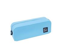Grafoplás | Blue Silicone Case | 20 x 7.5 x 7.5 cm | Soft Touch | Flexible | Waterproof | Bits&Bobs Pop Up Design | Vivid Colours, Blue, 20x7,5x7,5cm, School