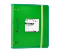 Grafoplás Carpebook Multiline 88100020 4 Rings with Refill and Dividers, A4, Green, Polypropylene, Ruled
