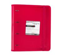 Grafoplás Carpebook Multiline 88100054 4 Rings with Refill and Dividers, A4, Fuchsia, Polypropylene, Ruled