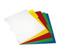 Grafoplás | Dividers for in&Out Removable Sleeves Folder | A4 | 5 Positions | Assorted Colours | 30.5 x 24 cm