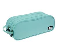 Grafoplás | Double School Case | Light Blue | 24.5 x 9.5 cm | Bits & Bobs | Soft Colours, Soft Blue, 24,5x9,5cm, School