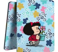 Grafoplás - Folder A4 Plastic Sleeves, Flexible Covers, 30 Polypropylene Linings, Lively Mafalda Design Collection, Polyplas, Perfect for Organizing Your School Supplies