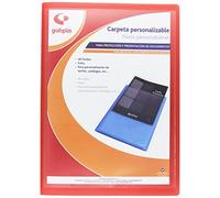 Grafoplas - Folder of 40 Covers Folio red