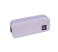 Grafoplás | Lavender Glitter Silicone Case | 20 x 7.5 x 7.5 cm | Soft Touch | Flexible | Water Resistant | Bits & Bobs Pop Up Design | Glitter Colours, Lavender Glitter, 20x7,5x7,5cm, School