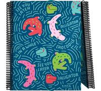 Grafoplas Plastic A4 Alligator by Elena Corredoira Flexible Cover Spiral PVC 30 Polypropylene Sleeves Maxiplas Perfect School Supplies for Document Archiving