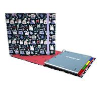 Grafoplas - Ring Binder A4, Carpebook Bits&Bobs Meow, Includes Refill + dividers + Planner + Stickers + Transparent Envelope, Perfect for schoolchildren