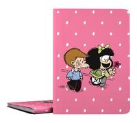 Grafoplas - School Folder with Transparent A4 Sleeves, Mafalda Friends, Flexible Covers, 30 Polypropylene Linings, Polyplex, Perfect for Organizing Your School Supplies